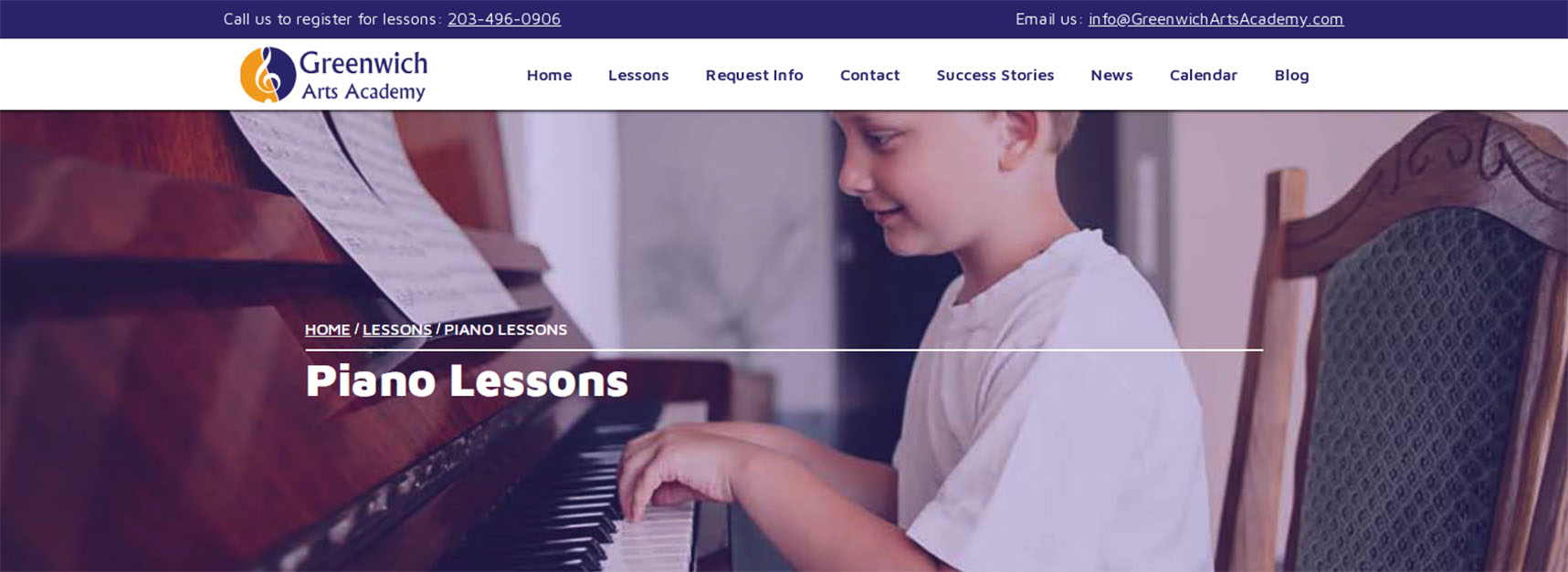 Drum Lessons in Lower Fairfield County at Greenwich Arts Academy